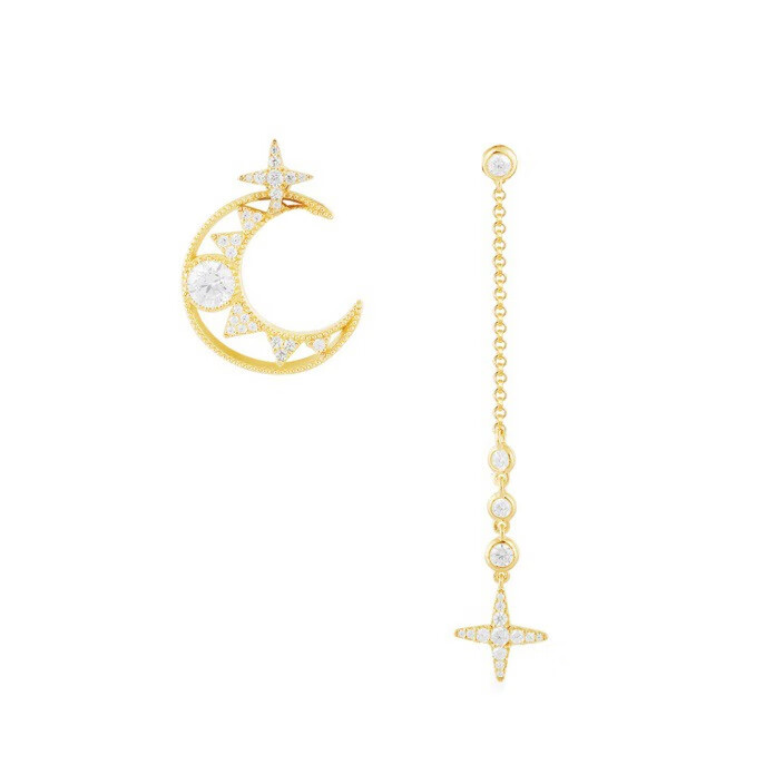 APM 梦幻星月耳饰