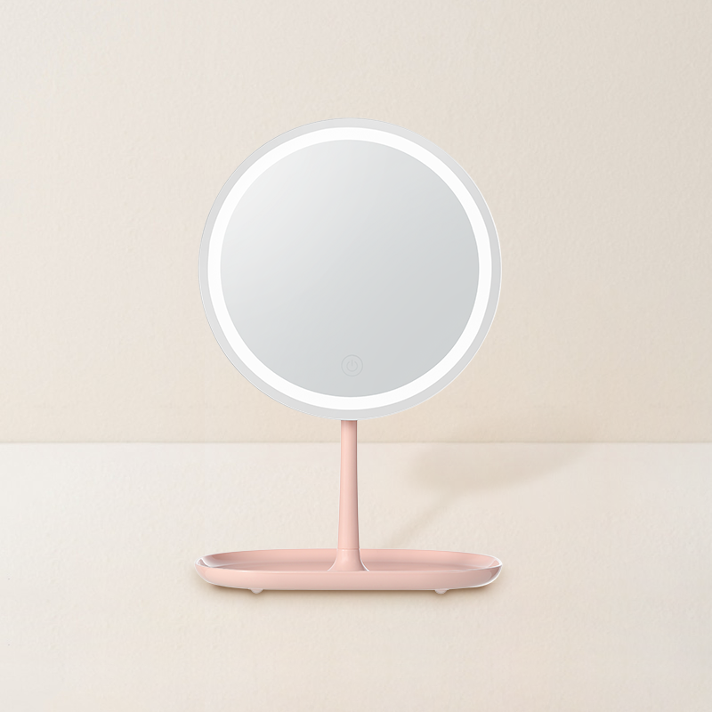 网易严选 LED少女粉化妆镜