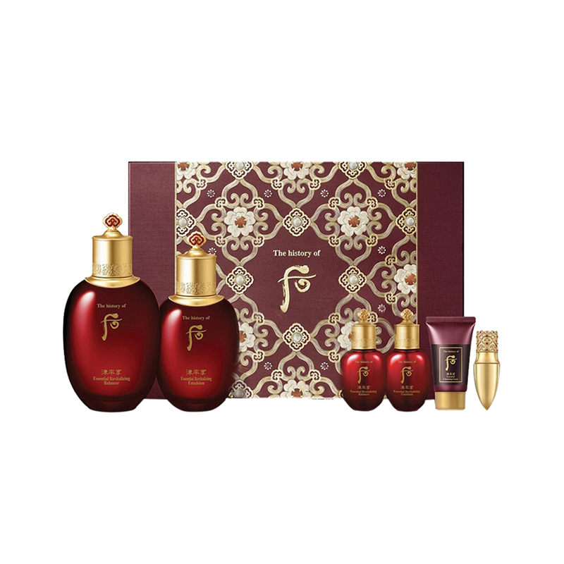 whoo 淡化皱纹 护肤套装