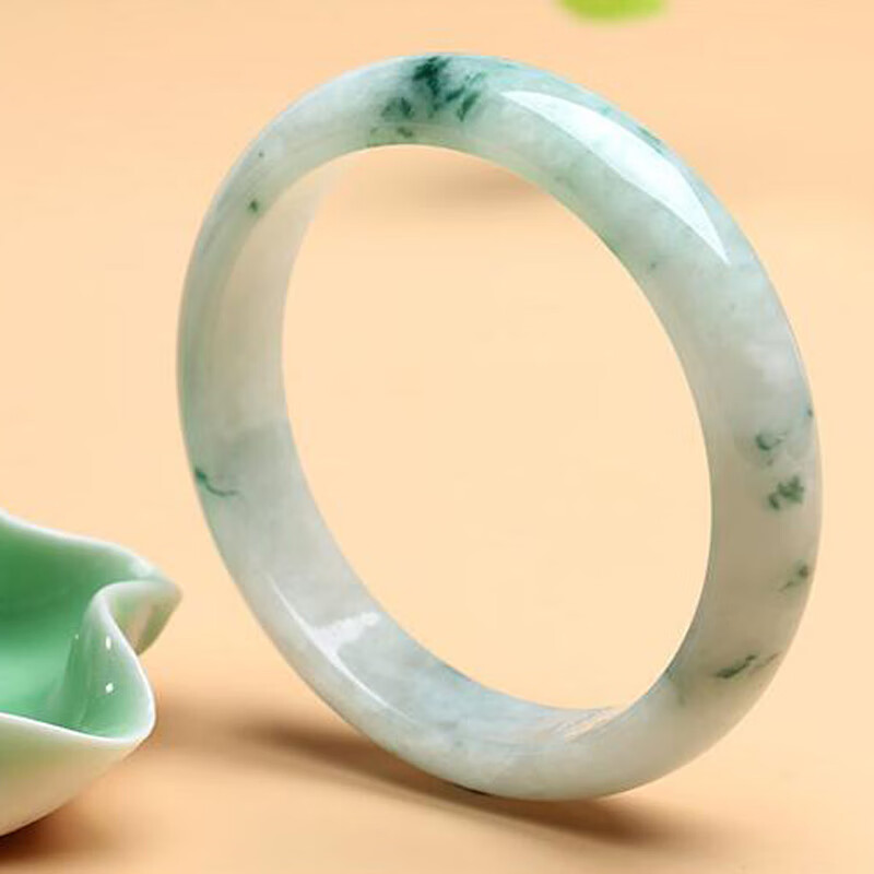 印象眸 光滑圆润 翡翠手镯