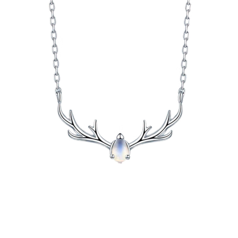 卡蒂罗 纯银小鹿 项链