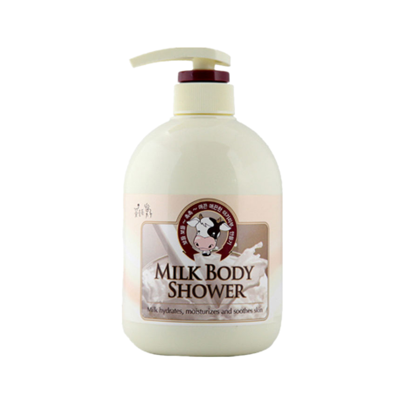 所望韩国原装进口牛奶排浊沐浴露
