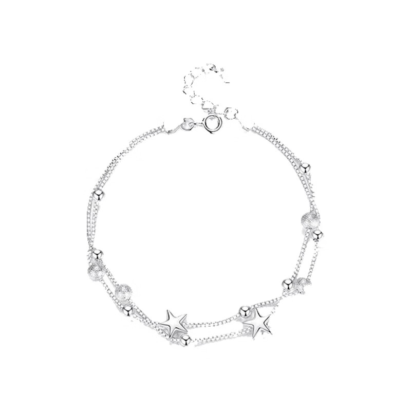 银千惠 电镀白金 手链