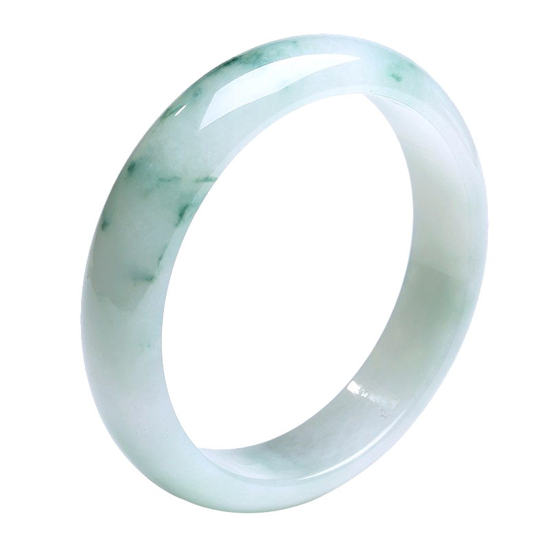 印象眸 飘花翡翠手镯