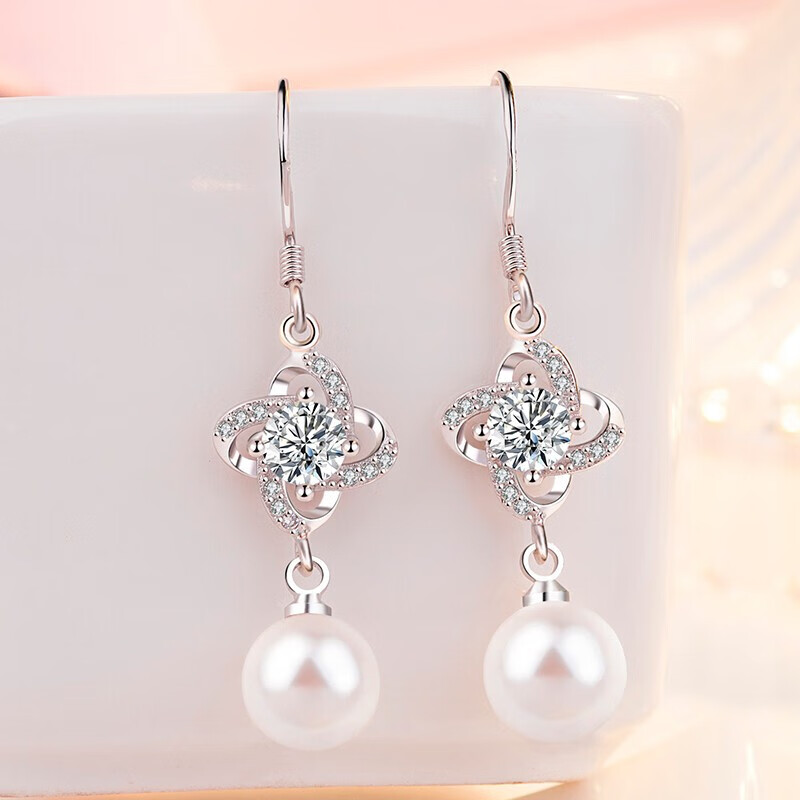 缔晶 S925银珍珠耳饰