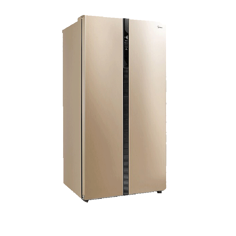 美的 风冷无霜纤薄 对开门冰箱