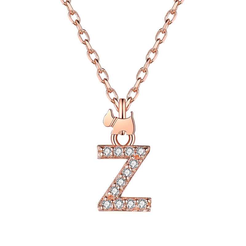 AGATHA 字母系列项链