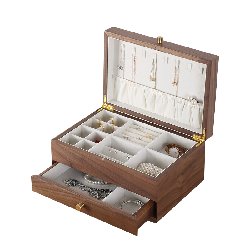 初心 胡桃木首饰收纳盒