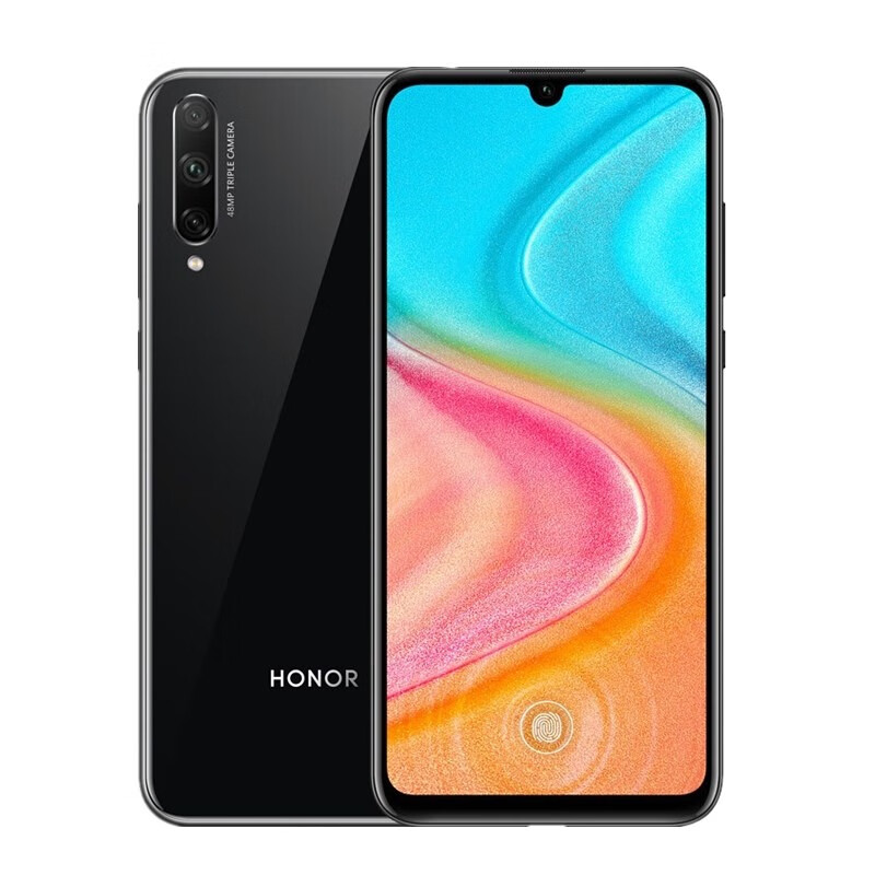 荣耀 20青春版幻夜黑手机