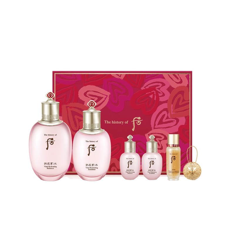 后 水沄清透 护肤套装