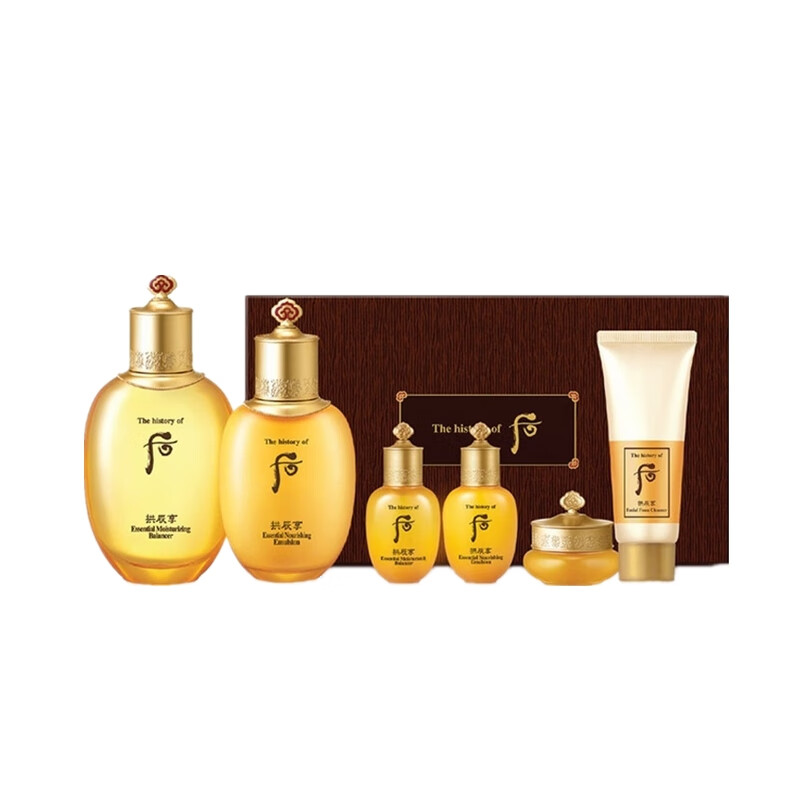 whoo 补水保湿护肤套装