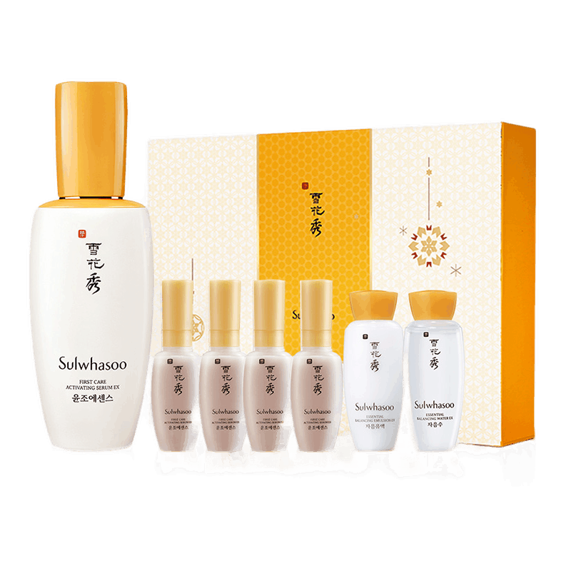 雪花秀 润致焕活精华露护肤套装