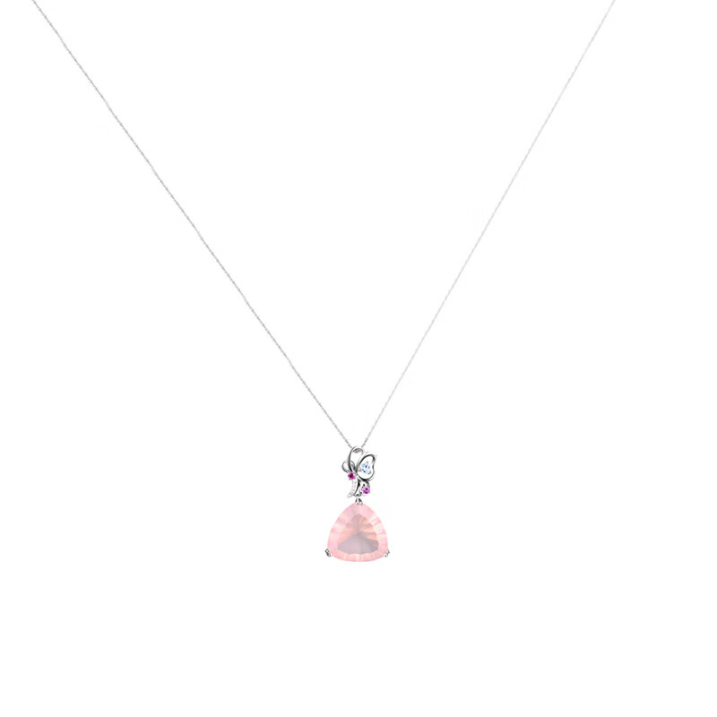 JOLEE 粉水晶项链