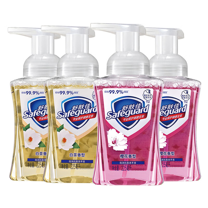 舒肤佳 樱花白茶 泡泡洗手液