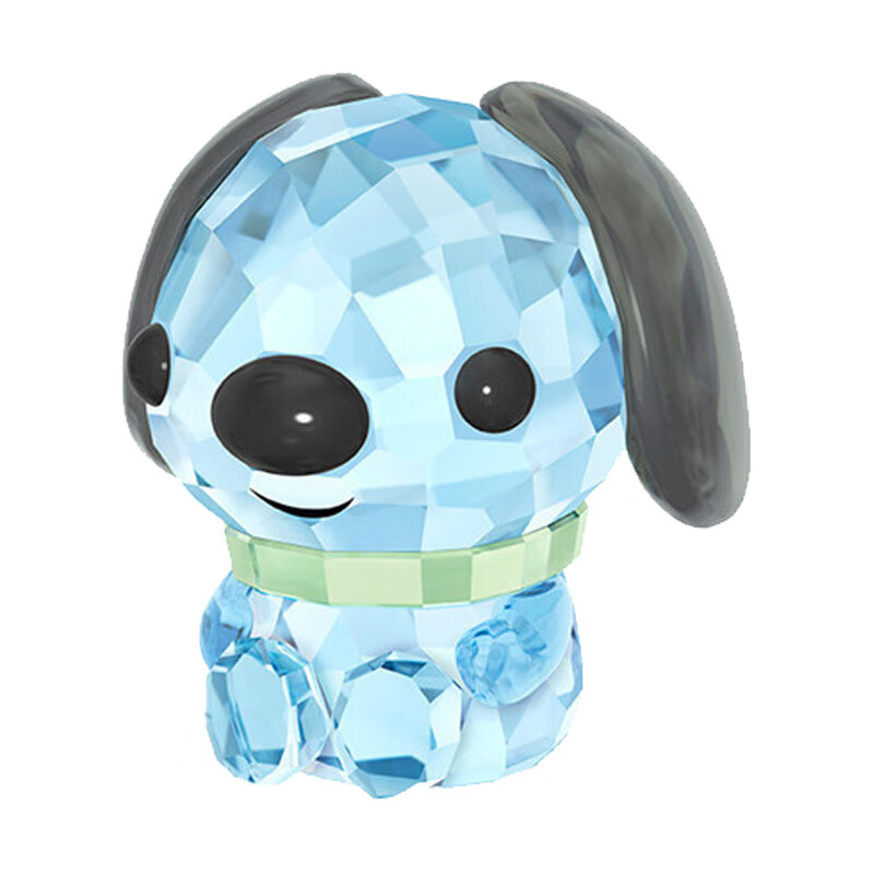 施华洛世奇乖萌小狗摆件