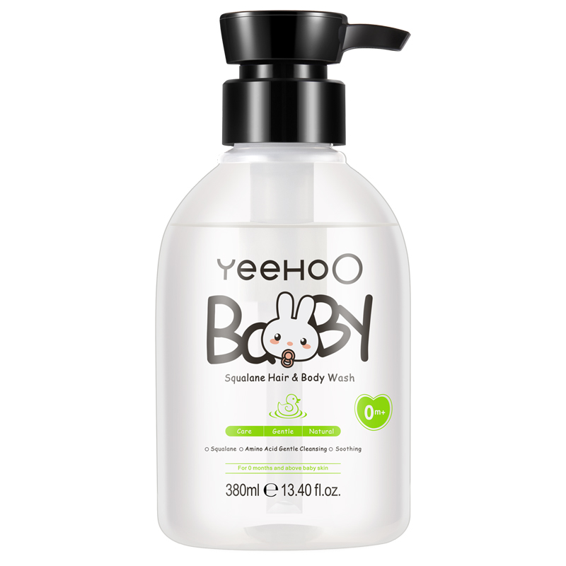 英氏 婴儿角鲨烷洗发沐浴露