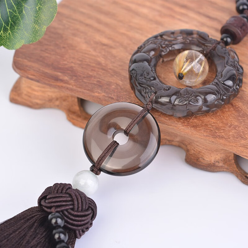 卡丽蒂 黑曜石貔貅汽车挂件