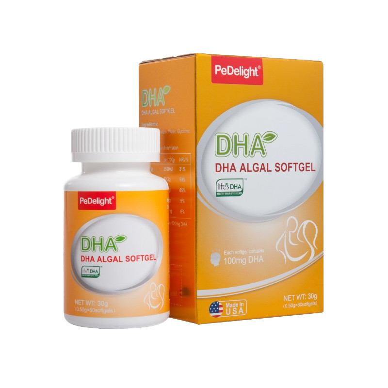 葆迪乐 易吸收藻油儿童DHA