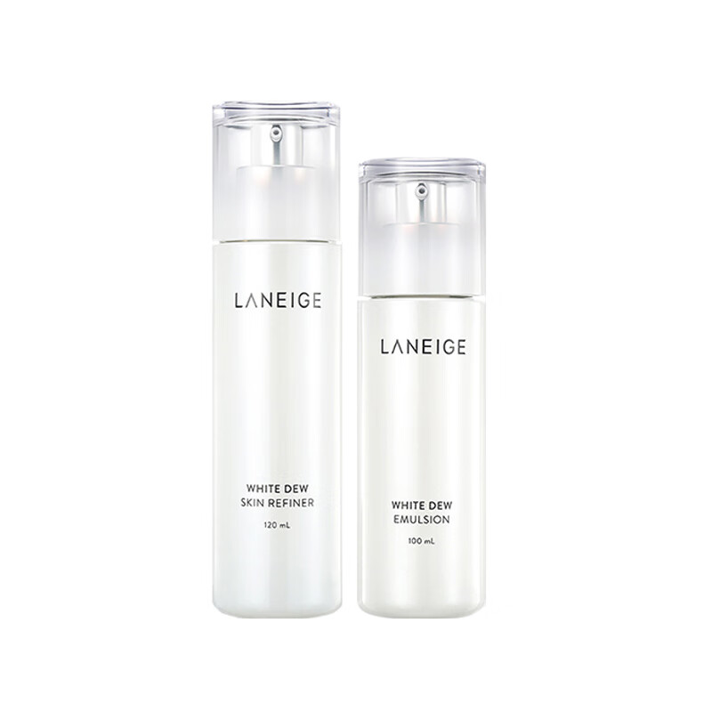 兰芝 臻白晶透护肤套装