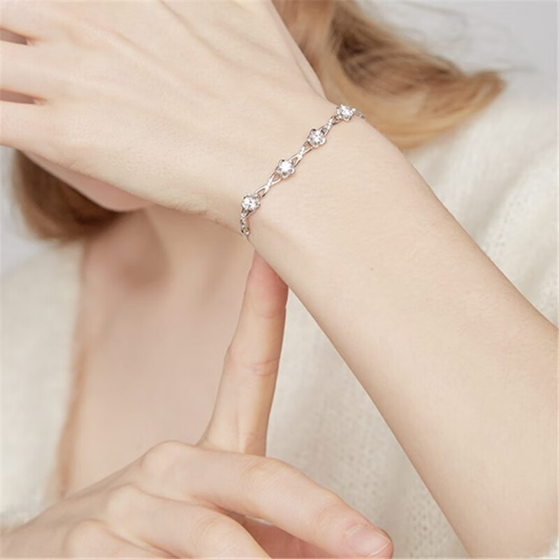 卡蒂罗 925纯银手链