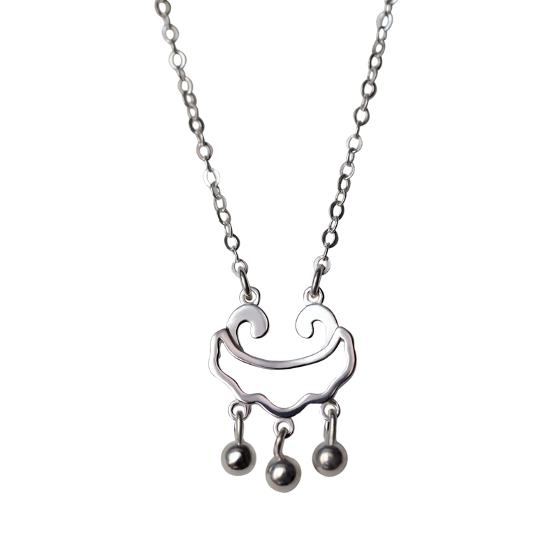 YYEU 时尚长命锁项链