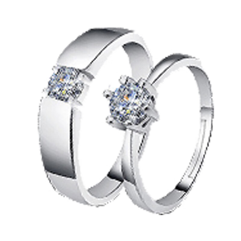 曼蒂娅 镶钻简约戒指