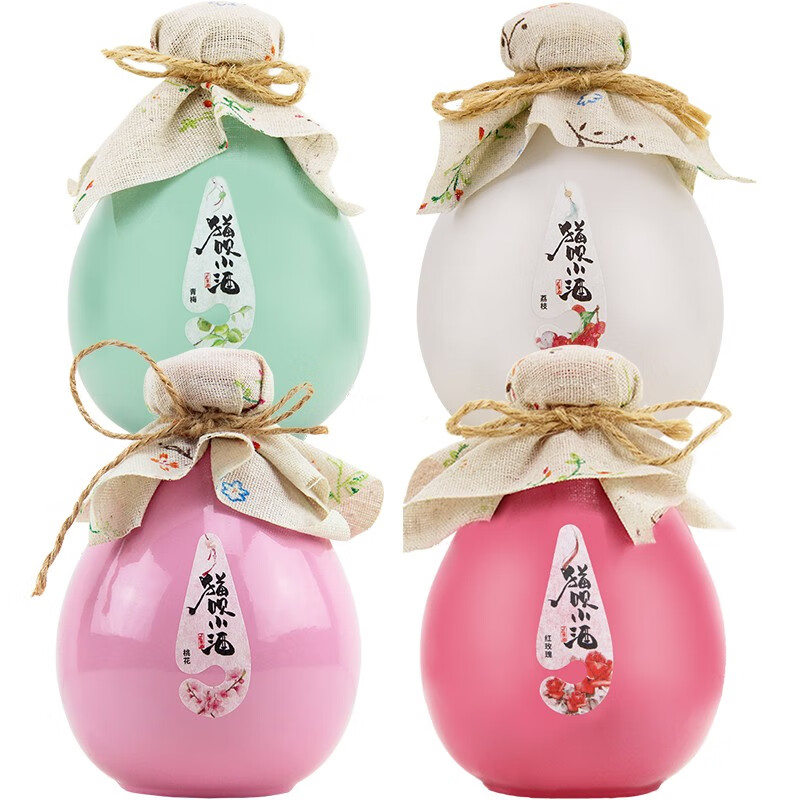 猫呗 四个口味礼盒装果酒