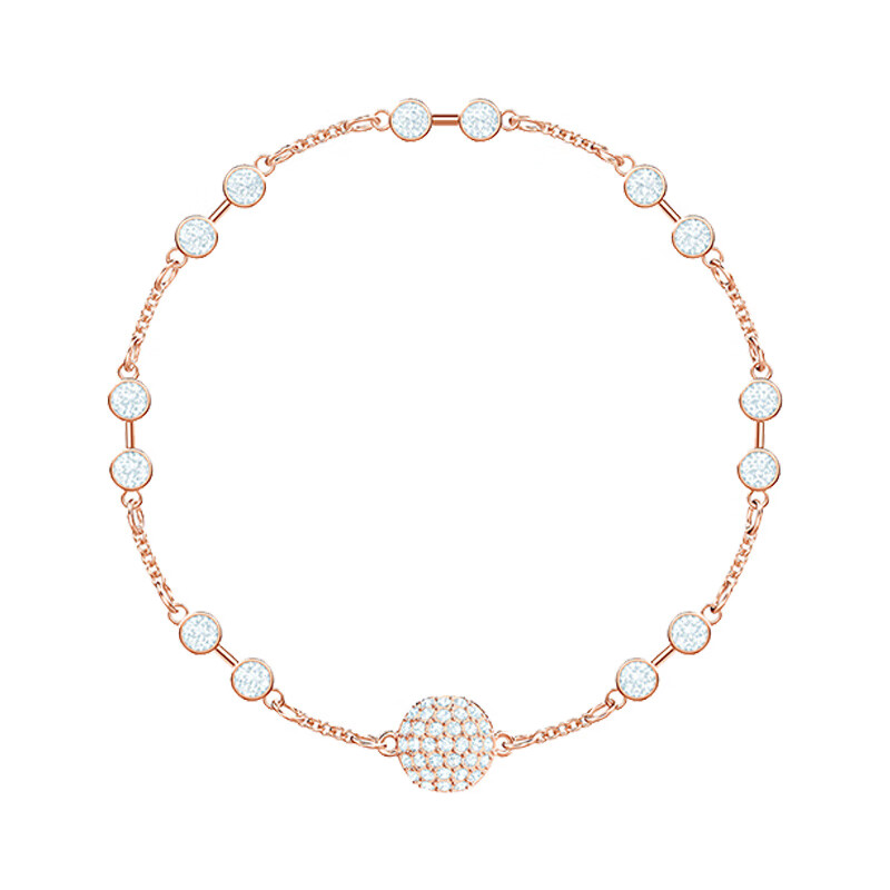 施华洛世奇镀玫瑰金色手链