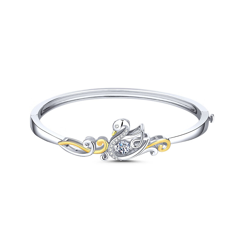 MyMiss 天鹅银质手链