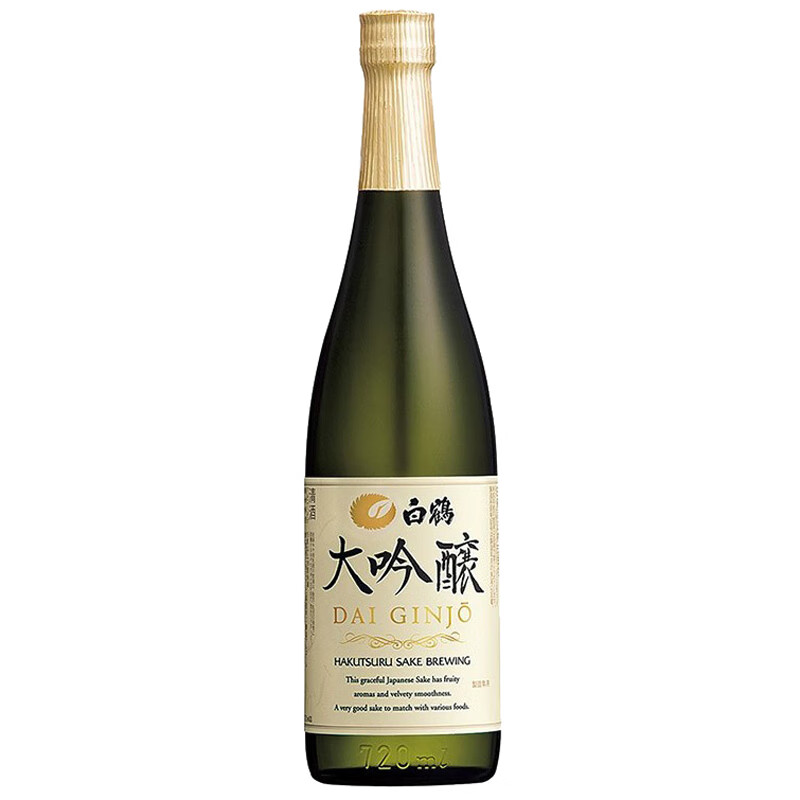 白鹤 入口绵柔回味悠长清酒