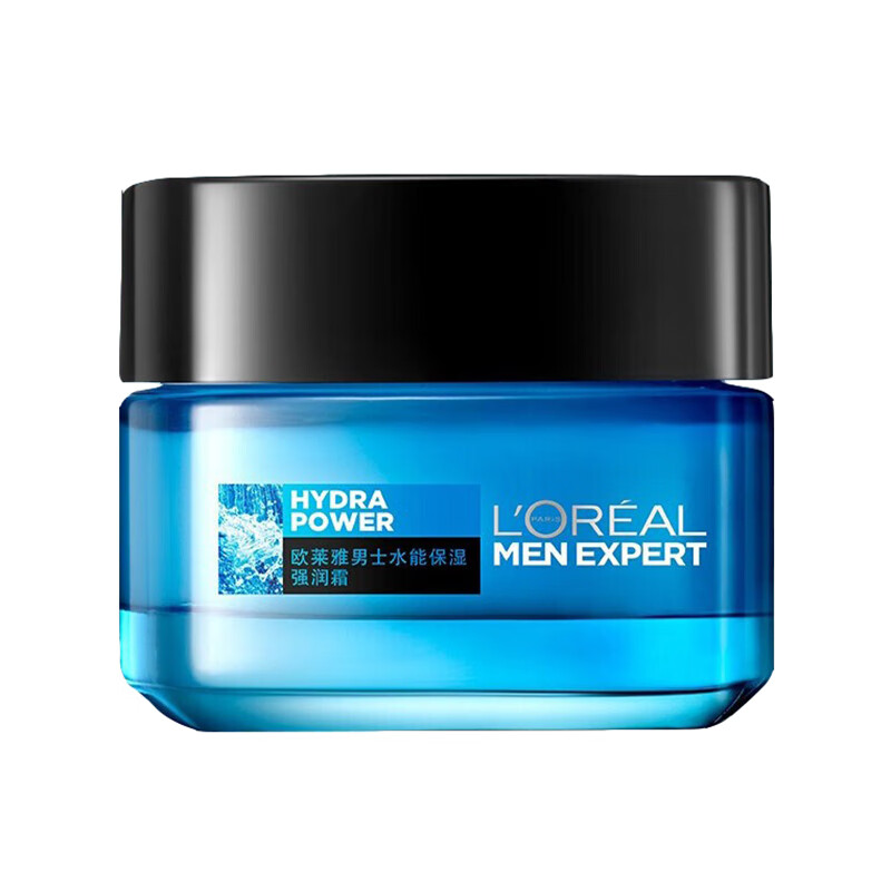 欧莱雅 男士水能保湿强润面霜