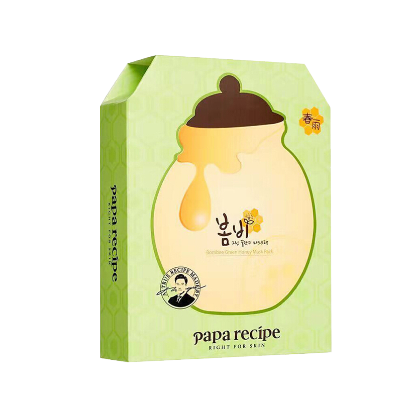 春雨 绿色蜂蜜牛油果弹力面膜