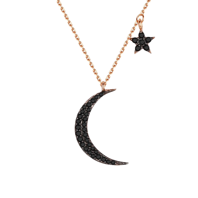 法卡曼 轻奢星月神话项链