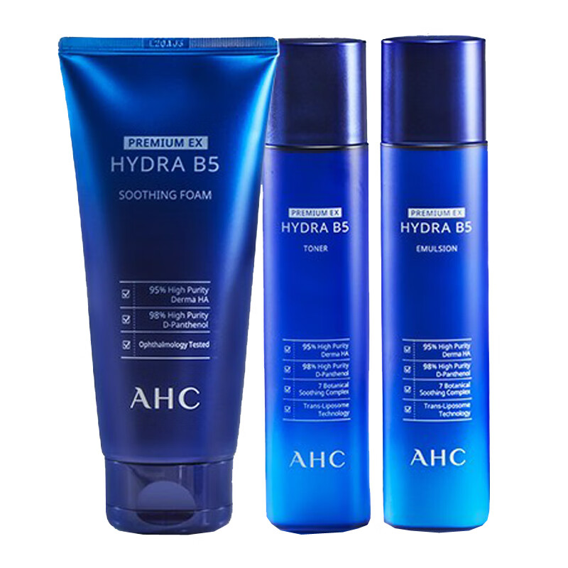 AHC 舒缓保湿补水护肤套装