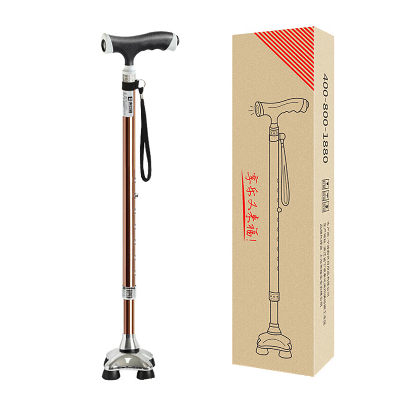 乐来福 带灯 拐杖