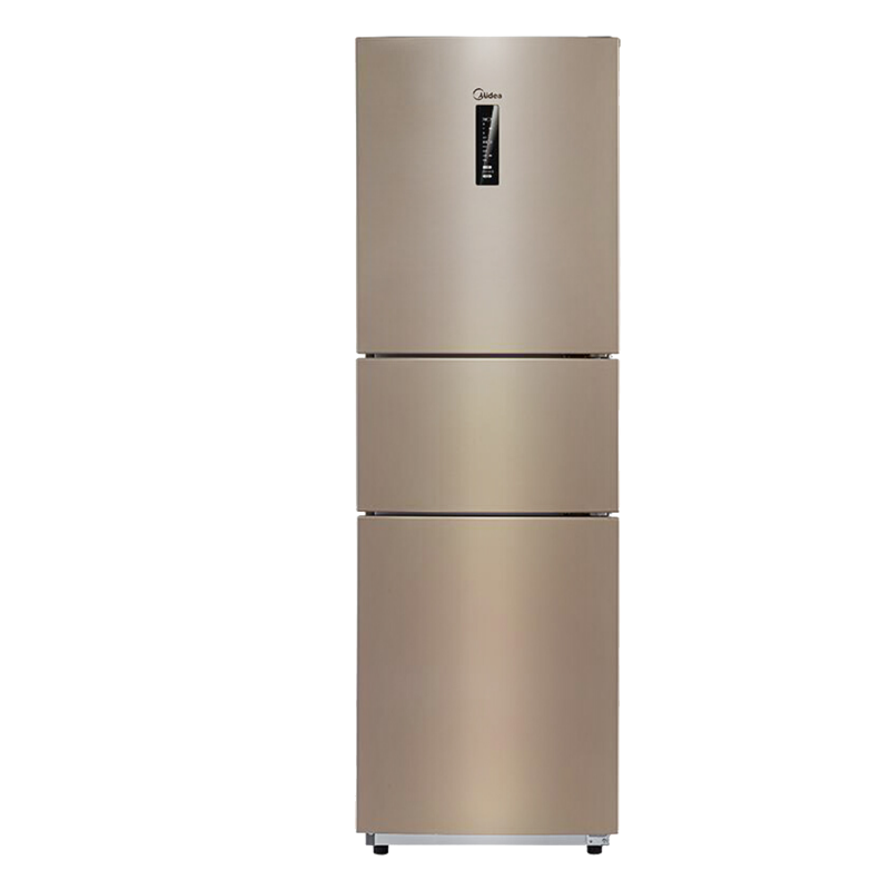 美的 抗菌保鲜三门冰箱