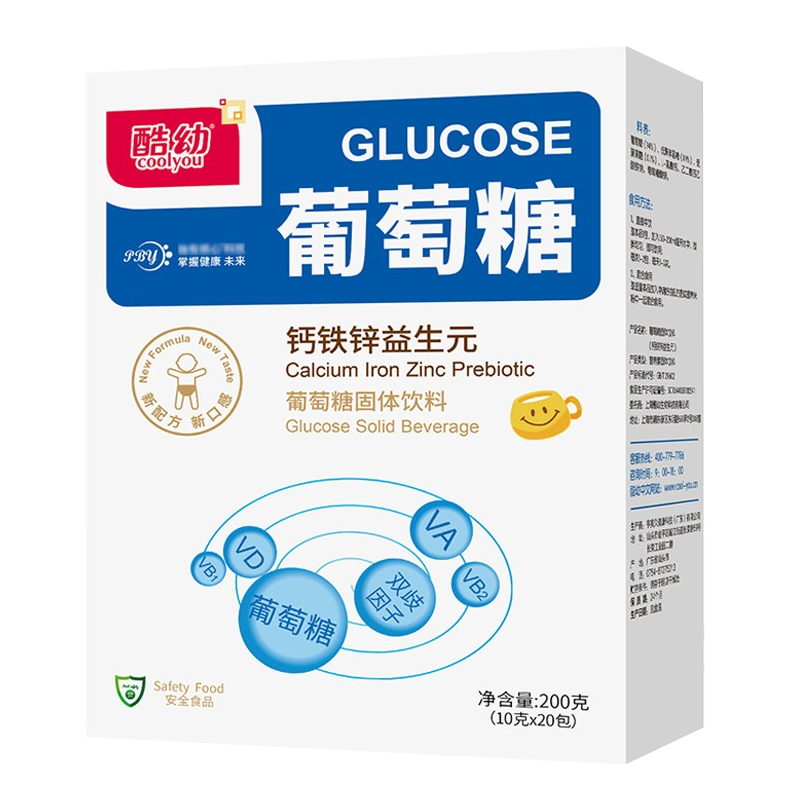 酷幼 钙铁锌葡萄糖粉