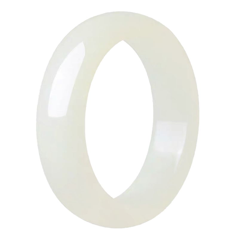 靳钰晨 清新典雅和田玉手镯