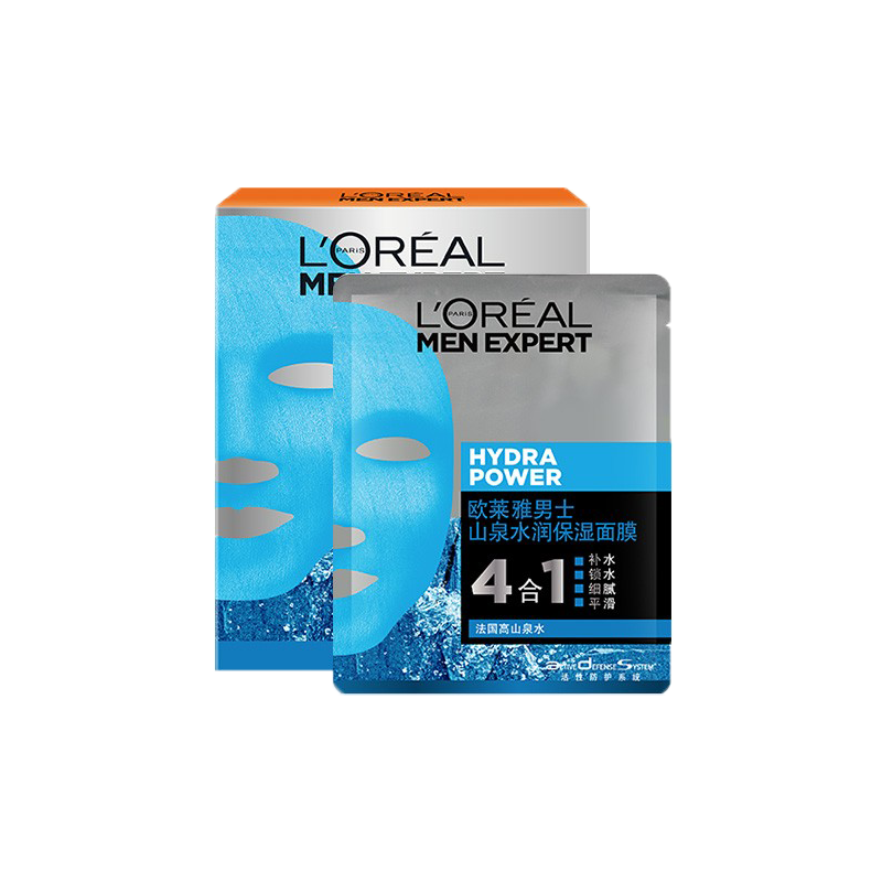 欧莱雅 山泉水润保湿面膜