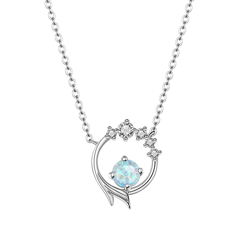 花芽 鲛人眼泪项链