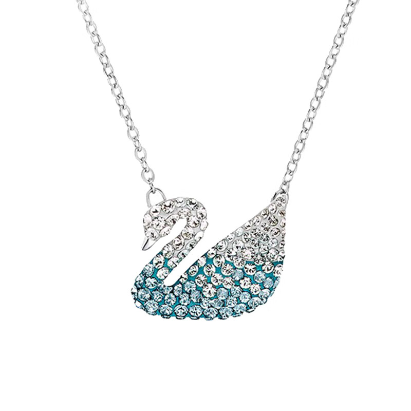 施华洛世奇 蓝色天鹅时尚项链