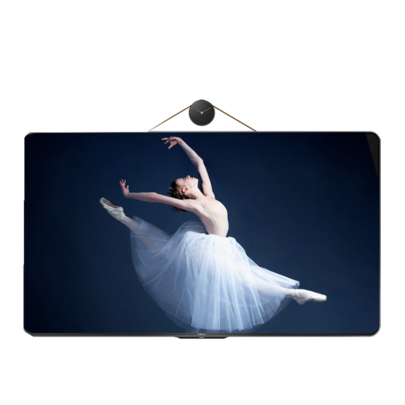 VIDAA 圆角艺术平板电视