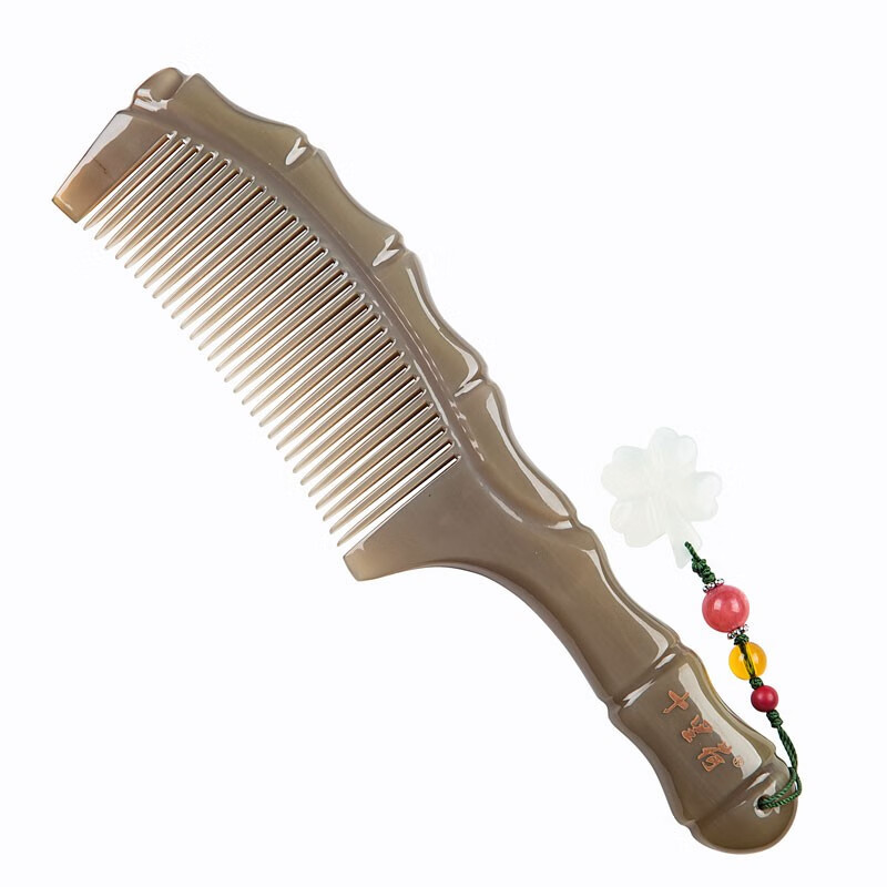 十里荷 防静电 牛角梳