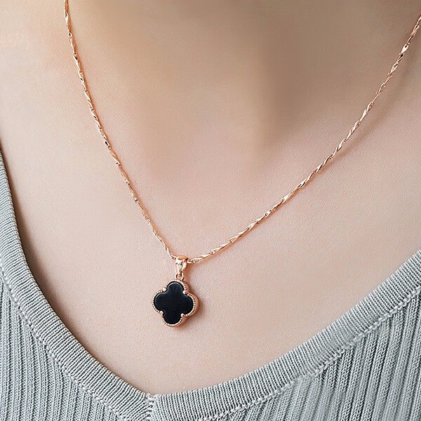 嘉蜜 简约纯银项链