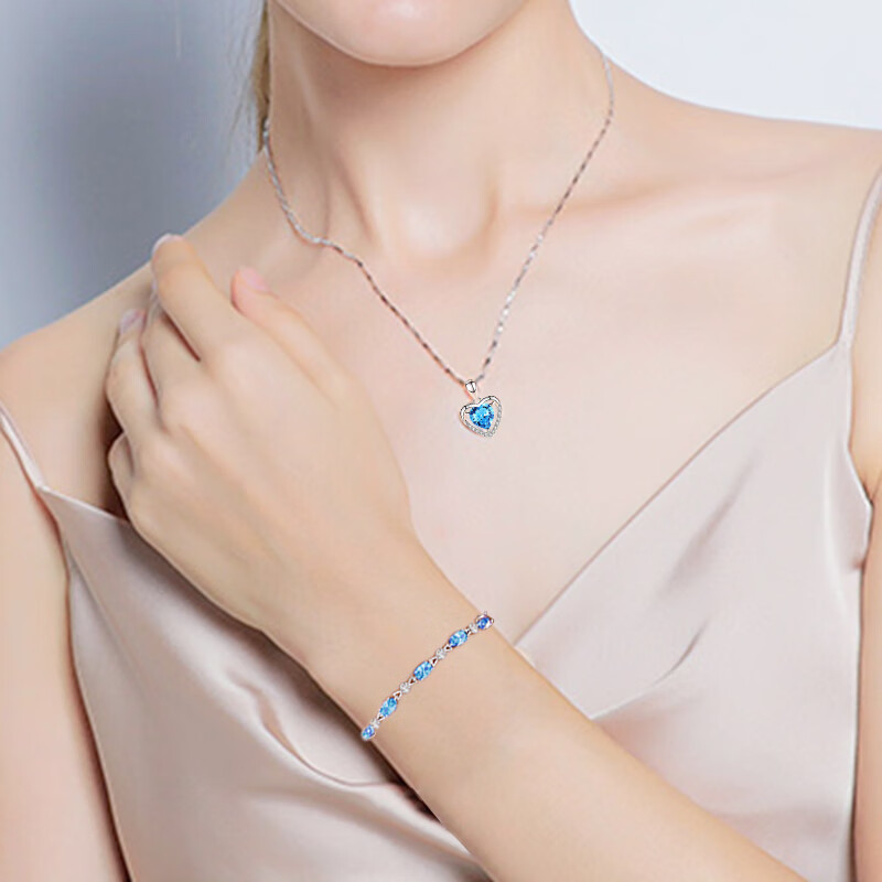 缔晶 韩版清新银手链