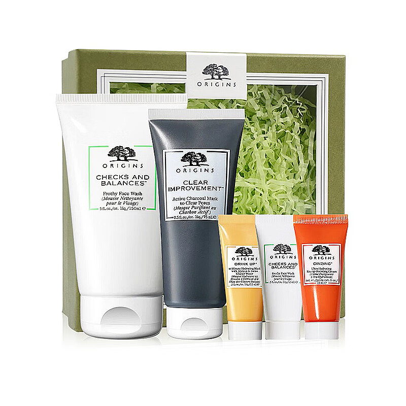 悦木之源 洁净光滑 护肤套装