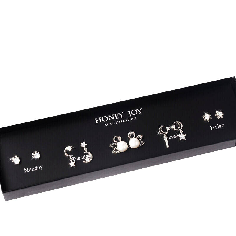 缔晶 闪光锆石 耳钉