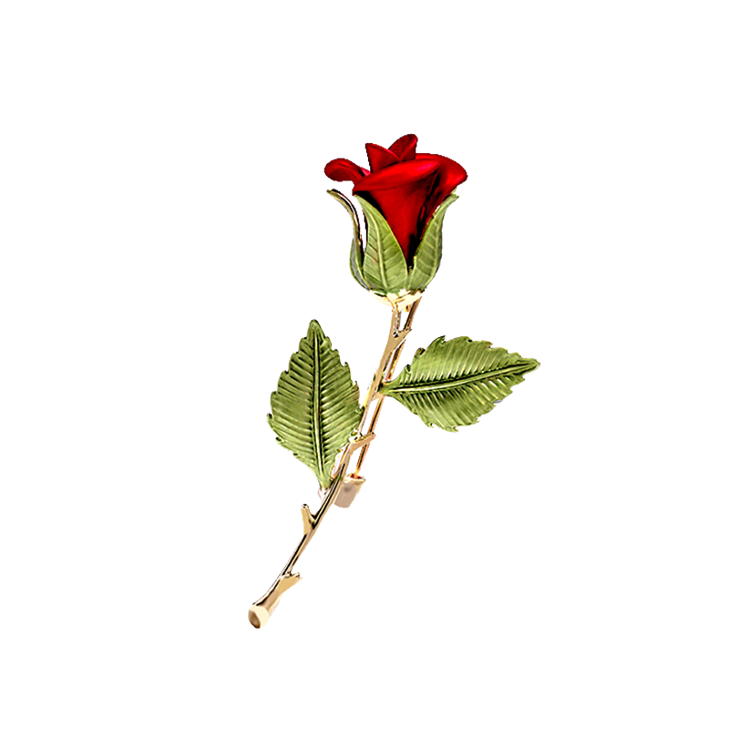皇家莎莎 玫瑰时尚胸针