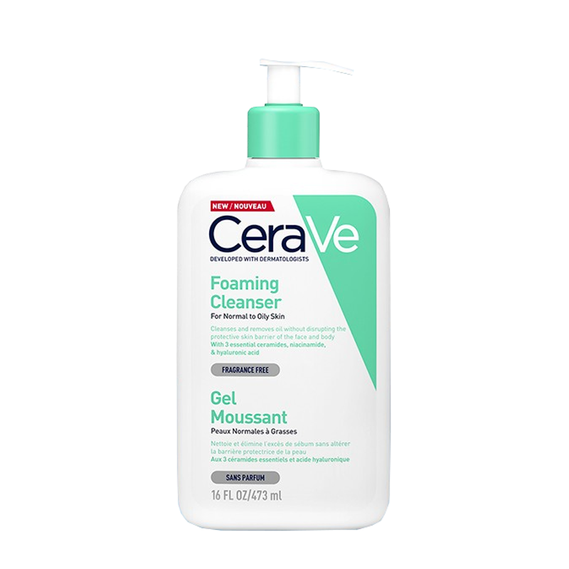 CeraVe 泡沫净颜洁面啫喱