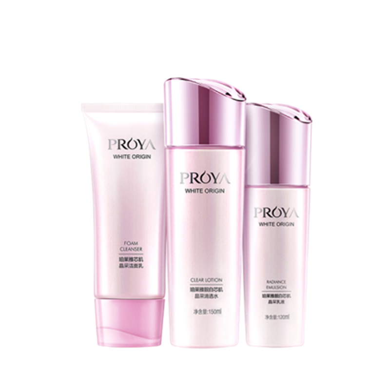 珀莱雅 靓白芯肌洁面套装